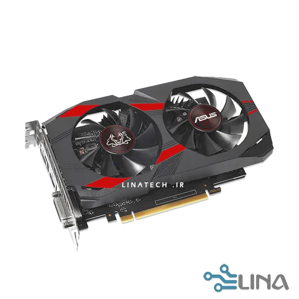 کارت گرافیک ایسوس مدل Nvidia GTX1050 Ti حافظه 4 گیگابایت