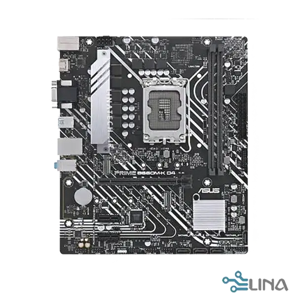 مادربرد ایسوس مدل Prime B660M-K D4 با سوکت LGA-1700