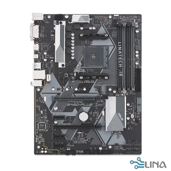 مادربرد ایسوس مدل Prime B450-Plus با سوکت AMD AM4