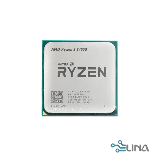پردازنده AMD مدل Ryzen 5-3400 G با فرکانس 3.70 GHz