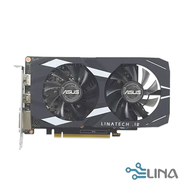 کارت گرافیک Nvidia GeForce GTX 1650 برند ایسوس حافظه 4 گیگابایت