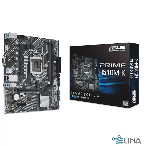 مادربرد ایسوس مدل Prime H510M-K D4 با سوکت LGA-1200 - تصویر 2