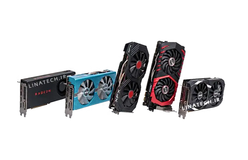 انواع کارت گرافیک RX580 دست دوم در بازار