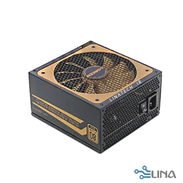 منبع تغذیه گرین مدل +GP700-B-HP با توان 700 وات