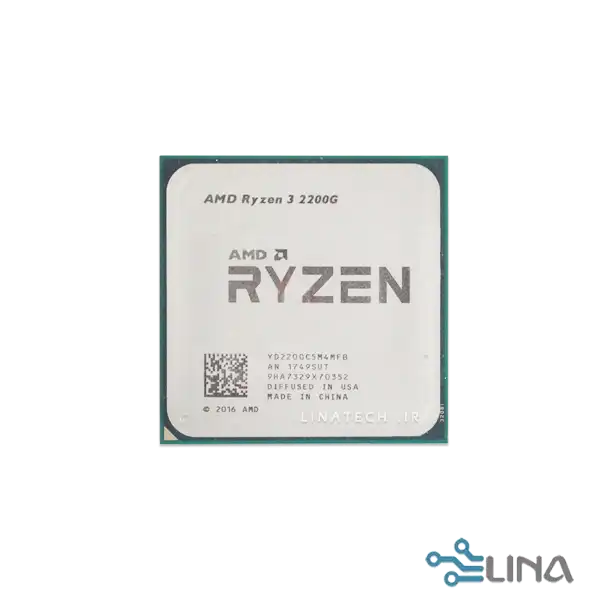 پردازنده AMD مدل Ryzen 3-2200G با فرکانس 3.50 GHz