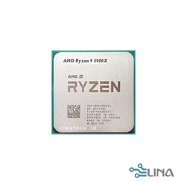 پردازنده AMD مدل Ryzen 9-5900X با فرکانس 3.7 گیگاهرتز